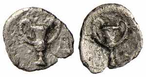 CALABRIA - TARENTUM (280-228 a.C.) OBOLO ... 