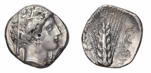 LUCANIA - METAPONTUM (Circa 350-330 a.C.) ... 