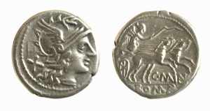 MAIANIA (153 a.C.) C.Maianius DENARIO - ... 