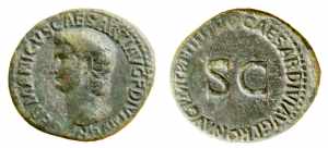 GERMANICO padre di Caligola (37-41) ASSE - ... 