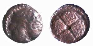 SICILIA - SIRACUSA  (485-425 a.C.) OBOLO gr. ... 