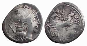 ROMA - ANONIME SENZA SIMBOLI (157-156 a.C.) ... 