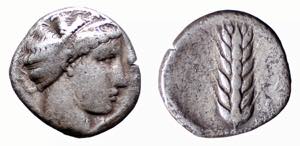 LUCANIA - METAPONTUM (430-400 a.C.) DIDRAMMA ... 