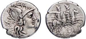 JULIA (141 a.C.) L.Julius - DENARIO - ... 