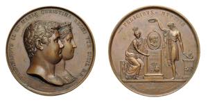 NAPOLI - FERDINANDO II (1830-1859) MEDAGLIA ... 