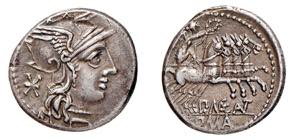 MAENIA (132 a.C.) P.Maenius Antiaticus -  ... 