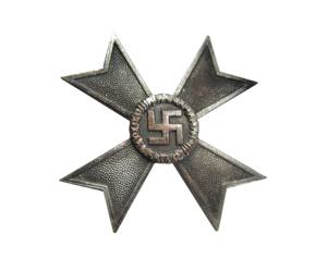 GERMANIA - NAZISMO - CROCE IN AE Argentato ... 