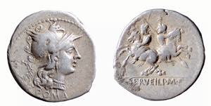 SERVILIA (circa 136 a.C.) C. Serveilius M. ... 