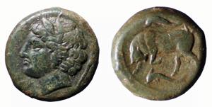 SICILIA - SIRACUSA - AGATOCLE (317-289 a.C.) ... 