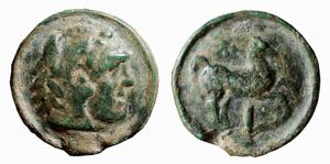 APULIA - LUCERIA (circa 220 a. C.) ASSE ... 