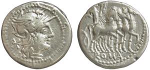 ACILIA (130 a.C.) M.Acilius M.f. - DENARIO - ... 