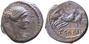 CARISIA (46 a.C.) T.Carisia - DENARIO - ... 