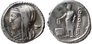 CASSIA (63 a.C.) L.Cassius Longinus - ... 