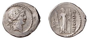 CLOULIA (42 a.C.) P.Clodius M.f Turrinus - ... 