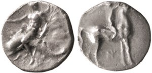 CALABRIA - TARENTUM (332-302 a.C.) DIDRAMMA ... 