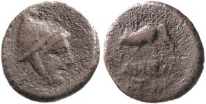 PONTUS - AMISOS (85-65 a.C.) AE-23 - D/Testa ... 