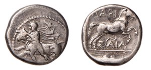 THESSAGLIA - LARISSA (440-400 a.C.) DRACMA ... 