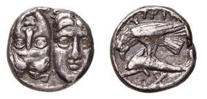THRACIA - ISTRUS (circa 400-350 a.C.) DRACMA ... 