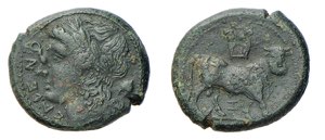 CAMPANIA - CALES (circa 280-260 a.C.) BRONZO ... 