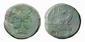 ROMA - ANONIME (circa 207 a.C.) Serie del ... 