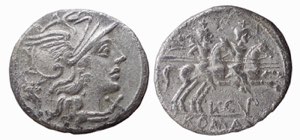 CUPIENNIA (147 a.C.) L. Cupiennius - DENARIO ... 
