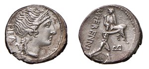 HERENNIA (108-107 a.C.) M.Herennius - ... 