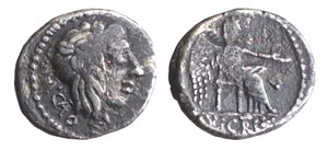 PORCIA (89 a.C.) Marcus Cato - QUINARIO - ... 