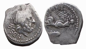 RUBRIA (87 a.C.) L.Rubrius Dossenus - ... 