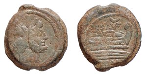 SAUFEIA (152 a.C.) L. Saufeius - ASSE ... 