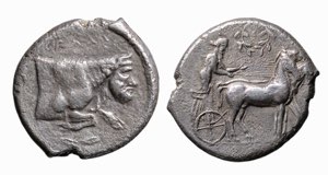 SICILIA - GELA (425-420 a.C.) TETRADRAMMA ... 