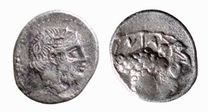 SICILIA - NAXOS (circa 461-450 a.C.) LITRA ... 