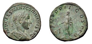GORDIANO III (238-244) SESTERZIO gr.18,5 - ... 