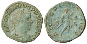GORDIANO III (238-244) SESTERZIO gr.17,9 - ... 