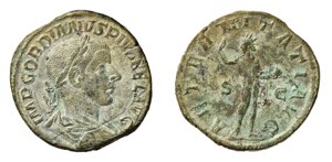 GORDIANO III (238-244) SESTERZIO gr.20,8 - ... 