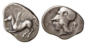 ACARNAIA - LEUKAS (400-330 a.C.) STATERE ... 