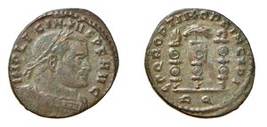 LICINIO I (308-324) FOLLIS - Zecca Roma - ... 