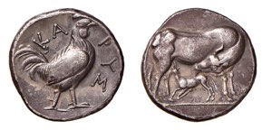 EUBOIA - KARISTOS (circa 290-252 a.C.) ... 