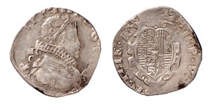 NAPOLI - FILIPPO IV (1621-1665) TARI [162]2 ... 