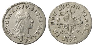 NAPOLI - FERDINANDO IV (1759-1825) CARLINO ... 