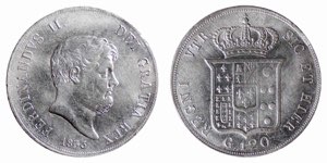 NAPOLI - FERDINANDO II (1830-1859) 120 GRANA ... 
