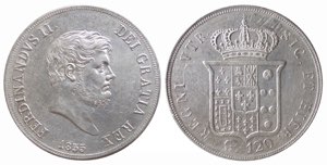 NAPOLI - FERDINANDO II (1830-1859) 120 GRANA ... 