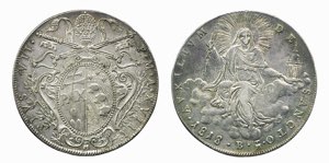ROMA - PIO VII (1800-1823) SCUDO 1818 A. ... 