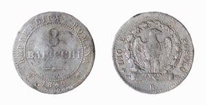 ROMA - PIO IX (1846-1870) 5 BAIOCCHI 1851 - ... 