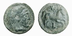 APULIA - LUCERIA (circa 217-212 a.C.) ASSE ... 