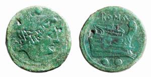 ROMA - ANONIME (dopo il 211 a.C.) SESTANTE ... 
