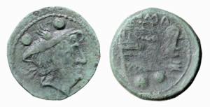 ROMA - ANONIME (dopo il 211 a.C.) SESTANTE ... 
