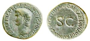 GERMANICO Padre di Caligola (37-41) ASSE - ... 