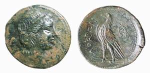 BRUTTIUM - LOCRI (circa 287-278 a.C.) AE - ... 