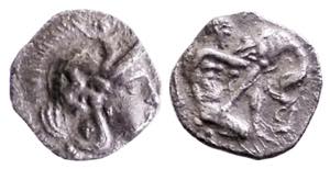 CALABRIA - TARENTUM (325-228 a.C.) DIOBOLO ... 
