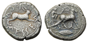 SICILIA - MESSANA (Circa 488-461 a.C.)  ... 
